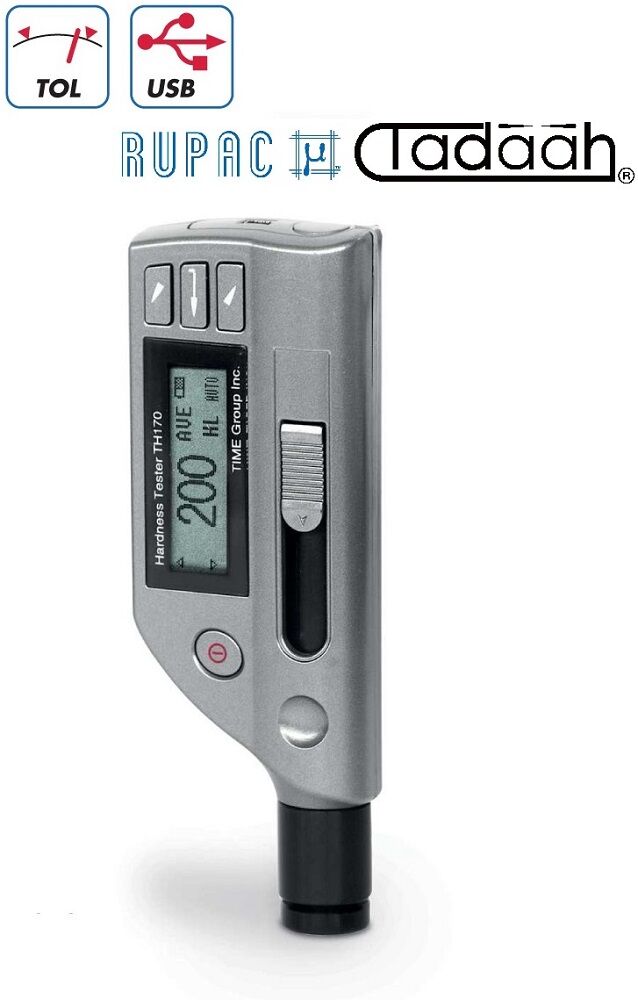 RUPAC 4802130N Durometro portatile digitale LEEB universale TH-170D Digitronic PLUS "TIME-5100"