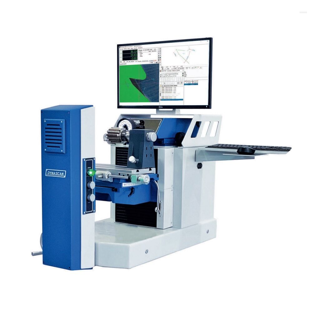 RUPAC 9914012A Manual horizontal optical measuring machine with VP6000 system and SI-101 software