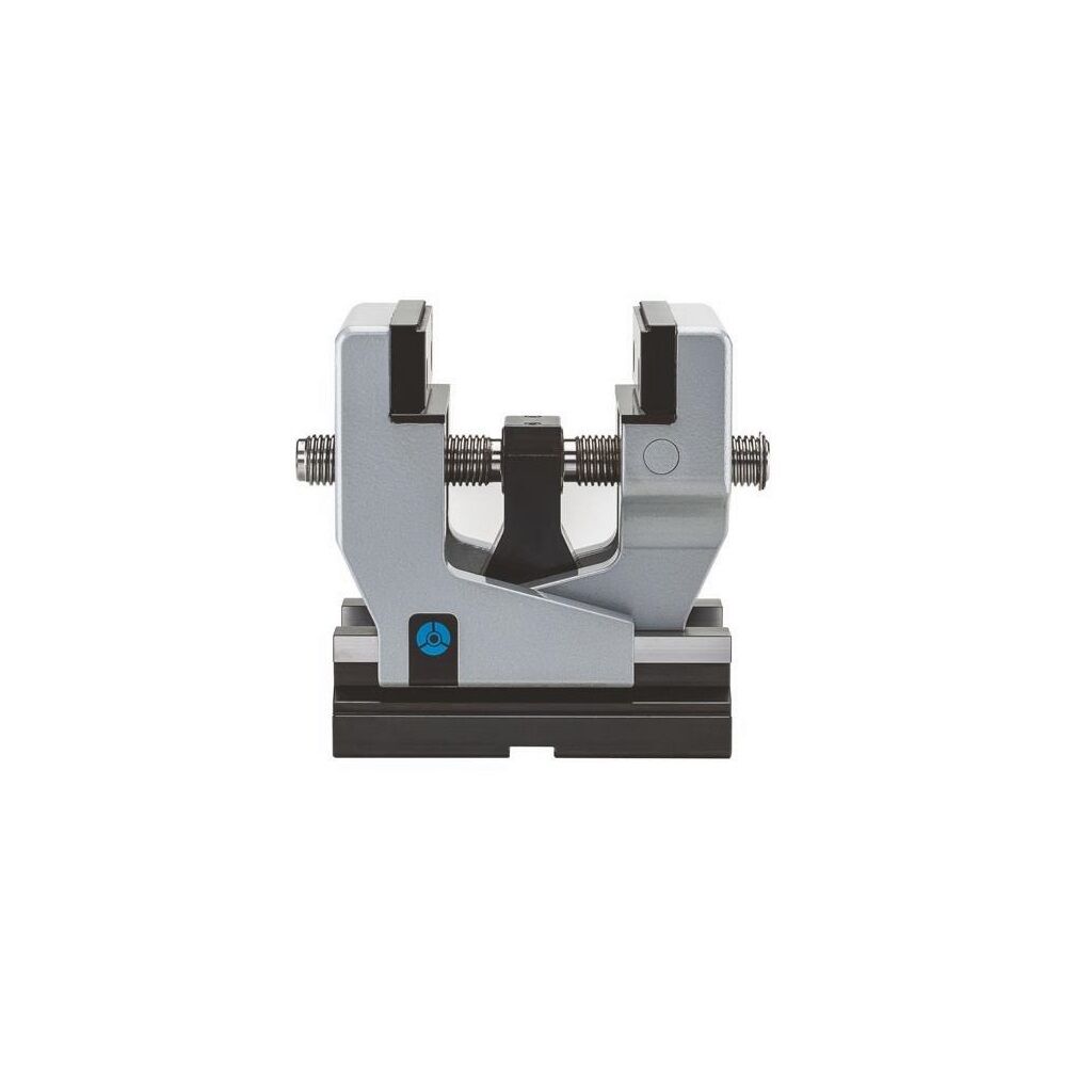 178911 Morsa Rohm RZM centrale short design con ganasce artigliate SKB, senza trasmettitore di potenza - Larghezza ganascia 125mm, Forza di serraggio kN25