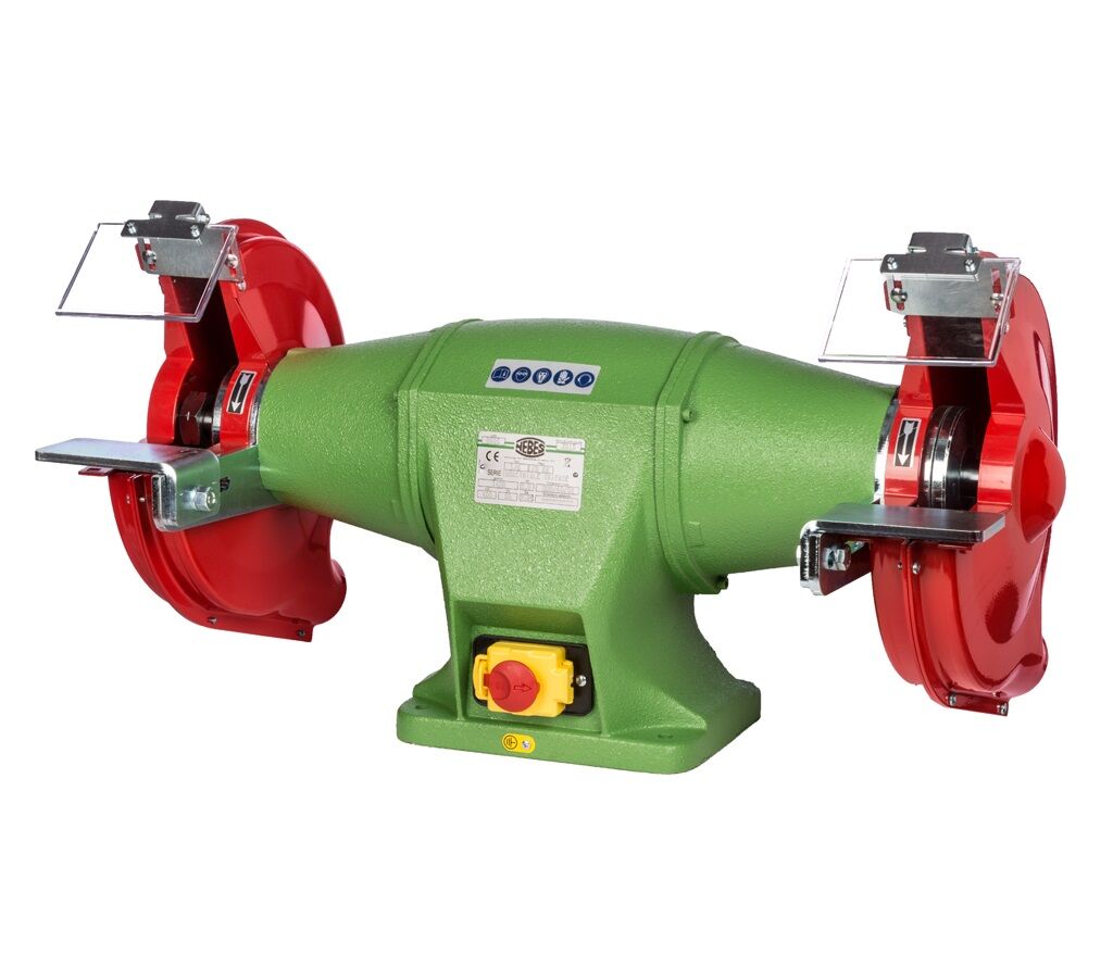 S-6 Smerigliatrice industriale in ghisa NEBES Serie S - Motore trifase ad induzione 2200W per mole 300x40x30 mm