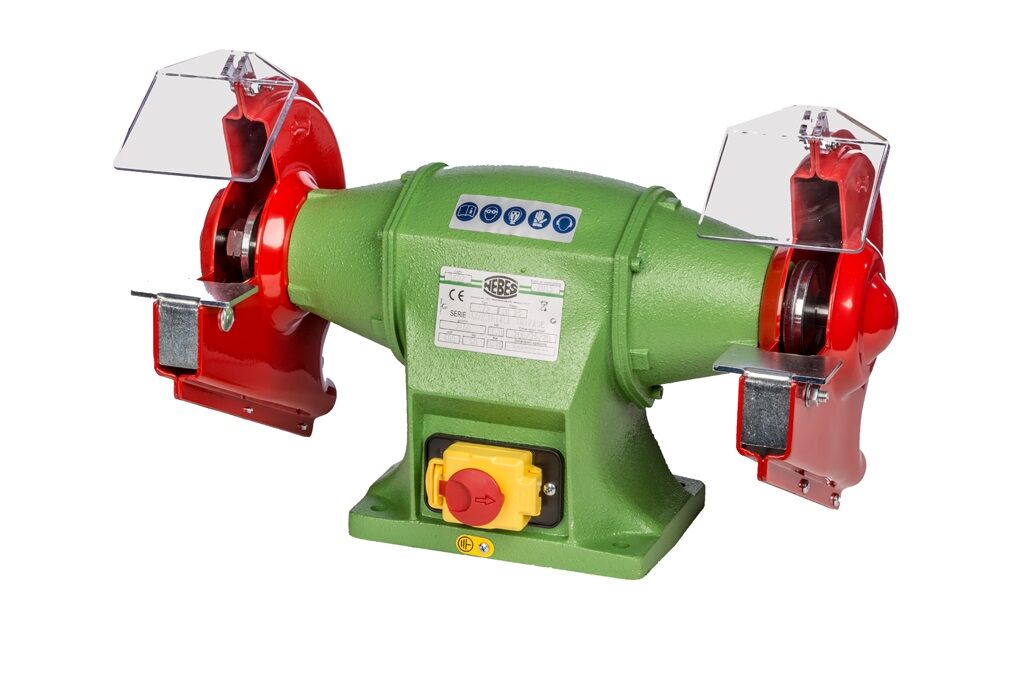 S-10 Smerigliatrice industriale in ghisa NEBES serie S - Motore monofase ad induzione 750W per mole 200x25x20 mm