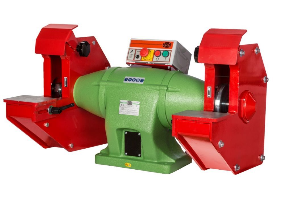 S-8 Smerigliatrice industriale in ghisa NEBES Serie S - Motore trifase ad induzione 4400W per mole 400x50x40 mm