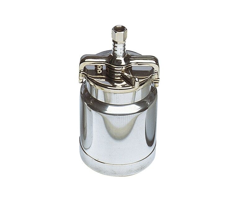SE14100 Replacement aluminium lower autoclave tank for airbrushes ASTURO model G70/A, K1 Legend, ECO/I HVLP, BRI/A HVLP, BRI/A, K4, capacity 1000 cc, 1/4" F connection