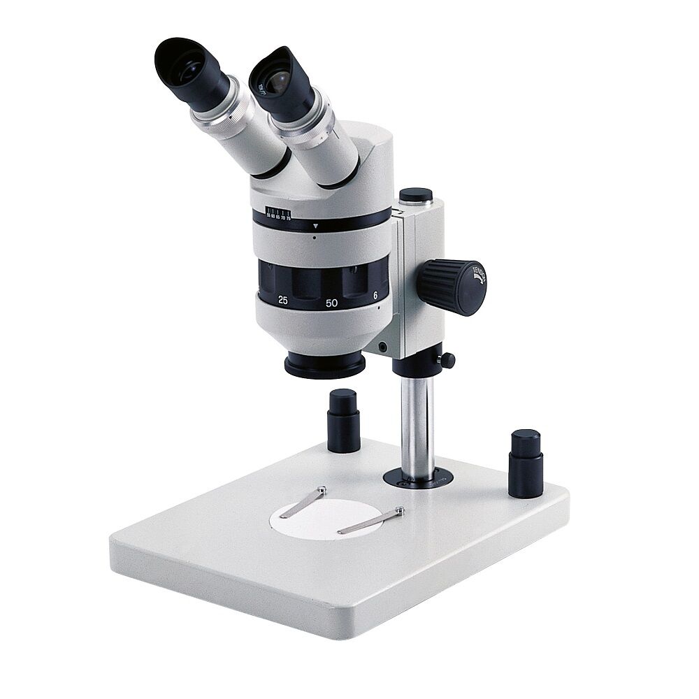 BORLETTI SM400 Stereomicroscope 10x eyepiece with 50x magnification and three objectives 0.6X-1.2X-2.5X-5X