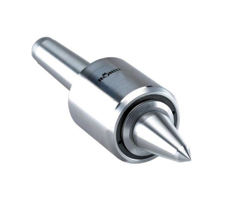 Contropunte Rohm SPEED gambo cono morse, cuspide NC prolungata e punta in metallo duro, per elevate velocità, corpo temprato e rettificato - Cuspide 60°
