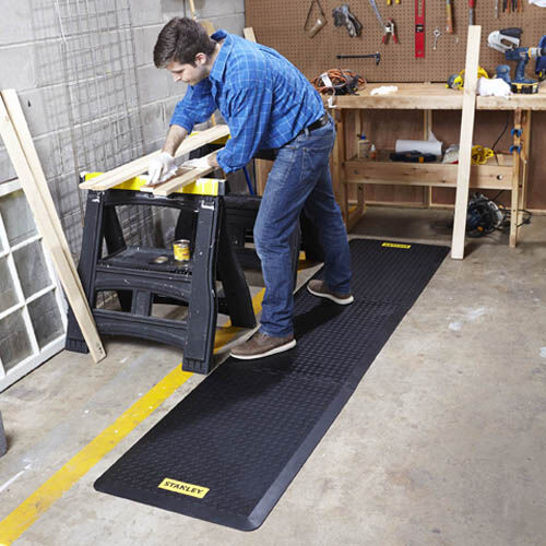UNICOMFORT STANLEY UMT2433E - Tappetino componibile anti-fatica medio lungo, 60x84x1,5cm