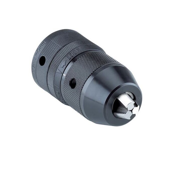 ROEHM 1193005 Quick-action drill chucks SUPRA-SK E with retaining ring for hand-operated percussion drills, drills and cordless drills, clamping capacity 1.5-13 mm - Thread mount 1/2“-20