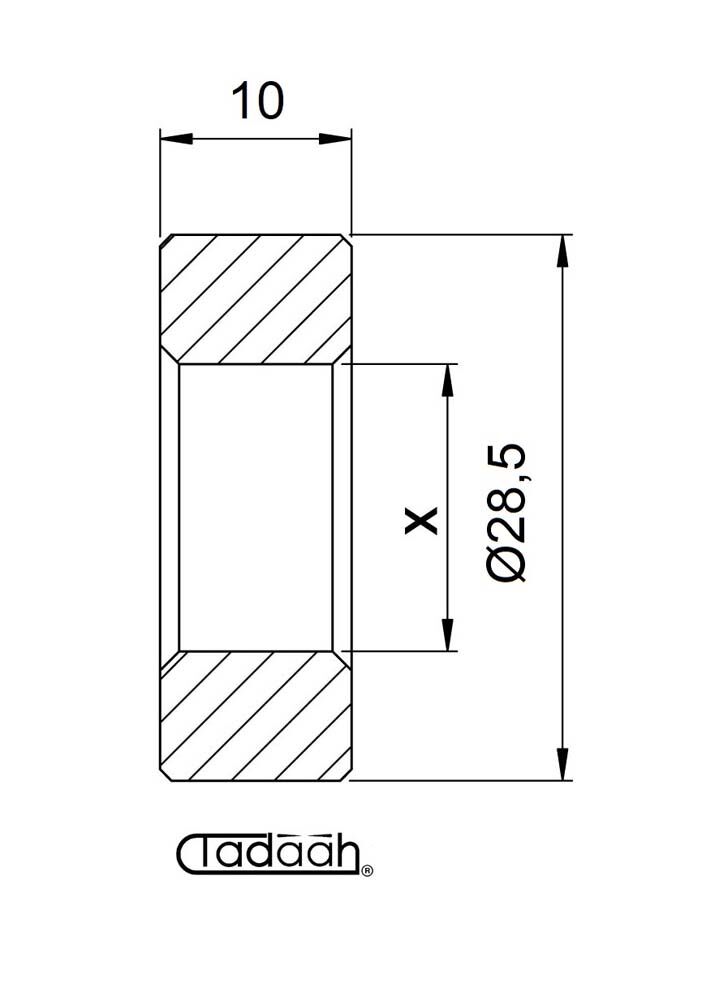 Boccola Guidabarra per Gldemeister AS16, AS20, GS20,GM20, GM20AC, 02.01.201
