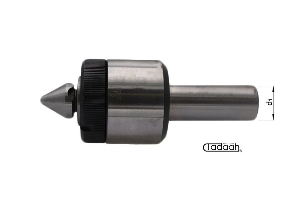 172.400F Rotating live centres with cylindrical shank and without compression stroke for single and multi-spindle lathes with Standard interchangeable insert 60°