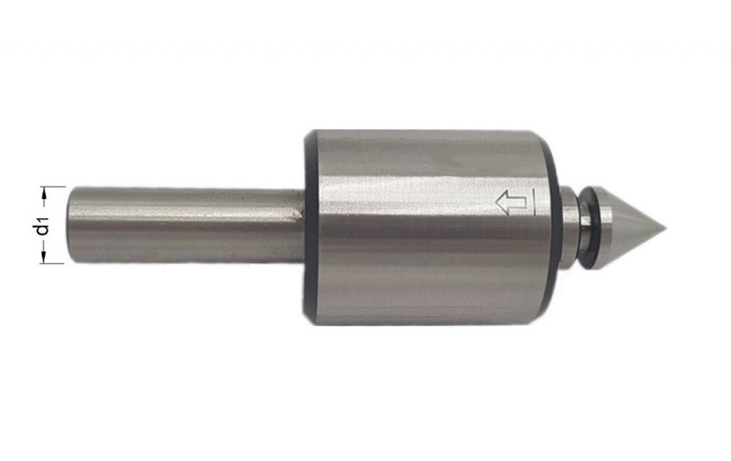 172.600 Contropunte rotanti con attacco cilindrico e corsa di compressione 2,5mm per torni mono e plurimandrino - Fornite con cuspide Standard 60°