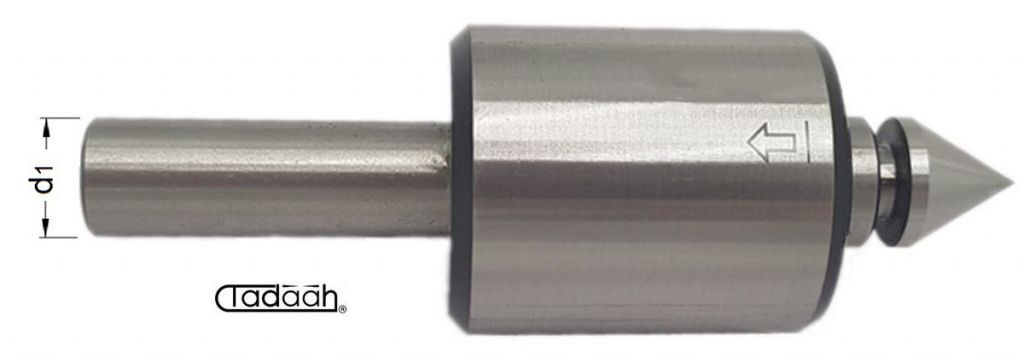 172.600F Rotating live centres with cylindrical shank and without compression stroke for single and multi-spindle lathes with Standard interchangeable insert 60°