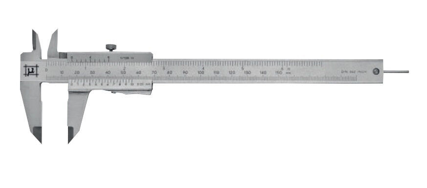2311521 Messschieber MicroMet PLUS Serie, mit rund Shaft und Schnellverschluss - Messbereich 0-150mm - Genauigkeit 0,05