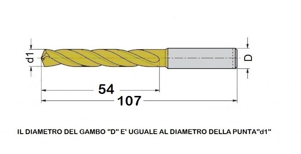 THP-2.900-1400 Carbide helix drill Ø14.0 with 2 cutting edges, high performance, with cylindrical shank, Drilling depth  3xØ, coated in AlTiSiN