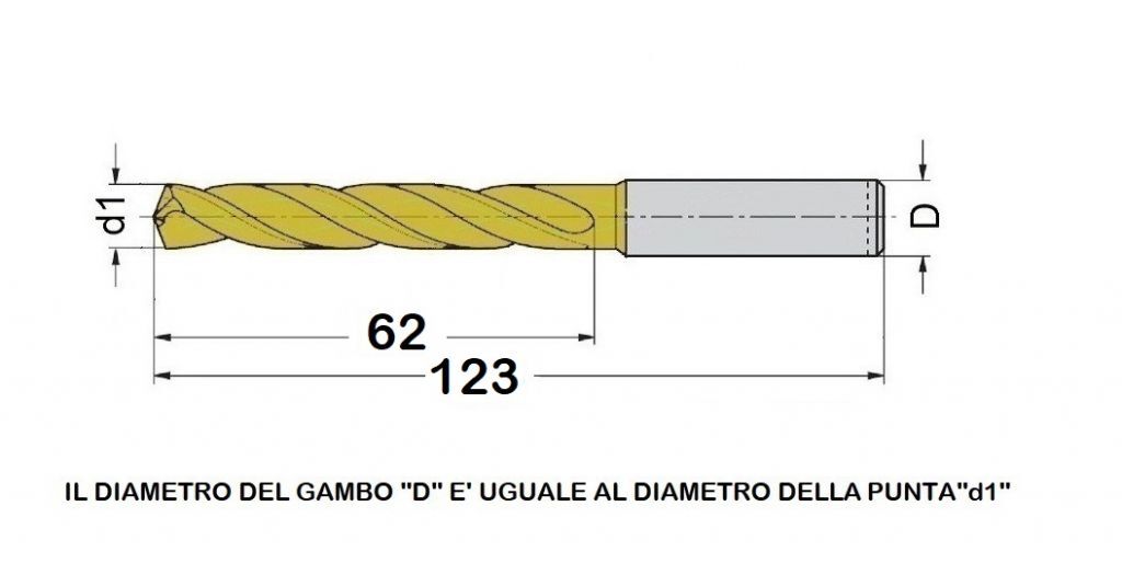 THP-2.900-1800 Punta a elica in metallo duro Ø18.0 a 2 taglienti, ad alte prestazioni con gambo cilindrico, profondità di foratura pari a 3xØ, rivestita in AlTiSiN