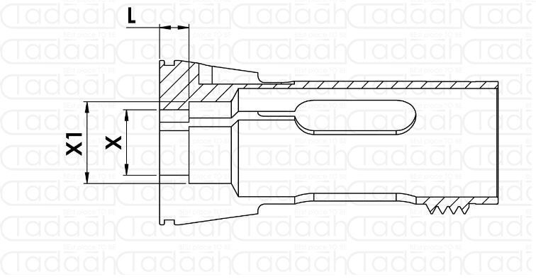 Pinza Mandrino da ripresa Speciale Gradino interno per Gildemeister GM16AC
