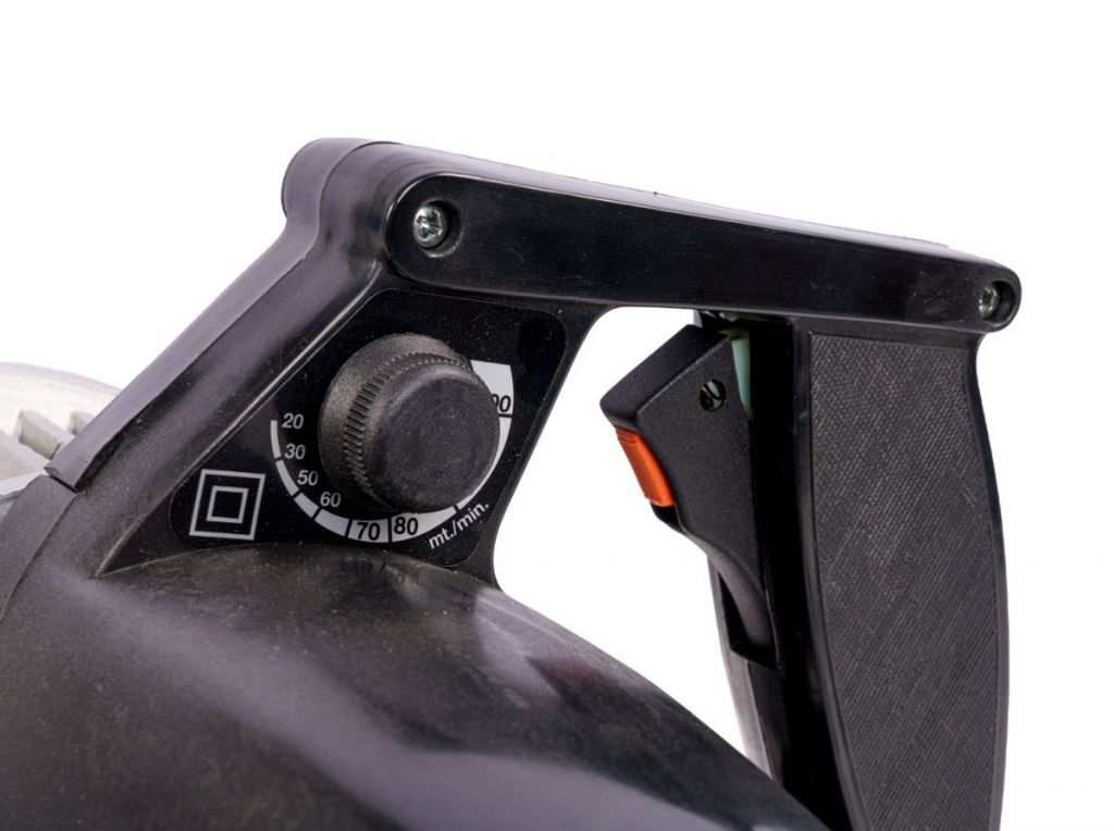 NEBES Elettromeccanica TM105MI-P Segatrice a nastro portatile senza basamento con variatore elettronico di velocità - Lama 1140x13x0,65 mm