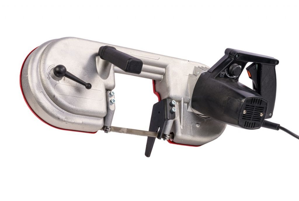 NEBES Elettromeccanica TM105MI-P Segatrice a nastro portatile senza basamento con variatore elettronico di velocità - Lama 1140x13x0,65 mm