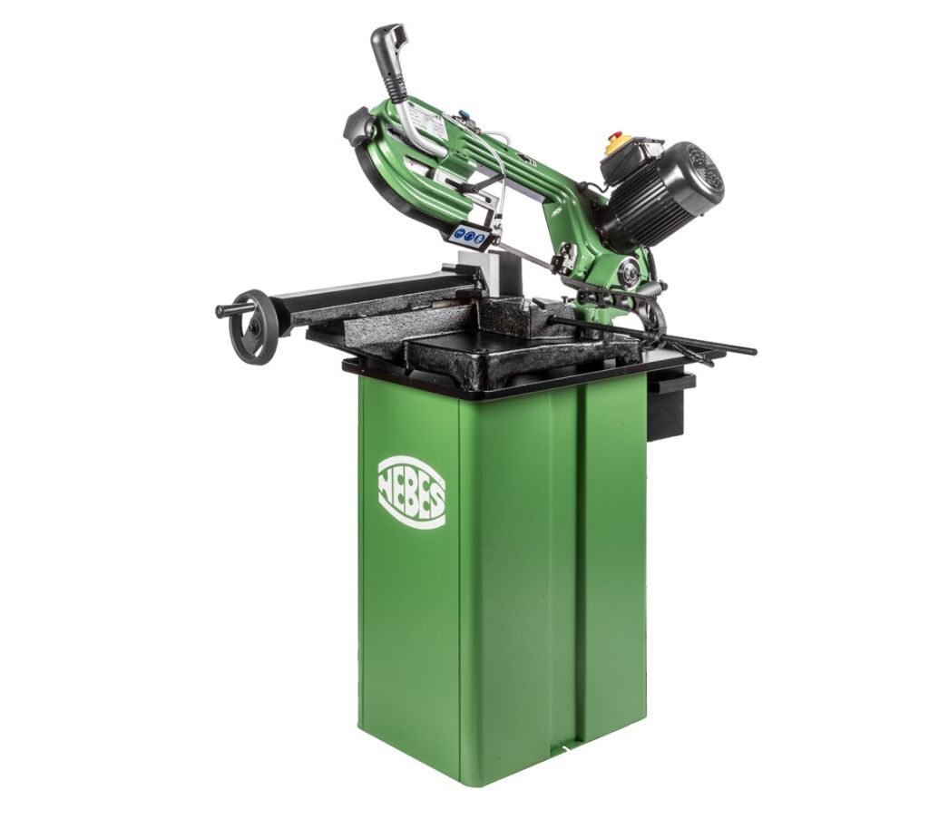NEBES TM177 LUBRI Segatrice a nastro professionale con motore a induzione 550W e impianto di refrigerazione - Lama 1735x13x0.90 mm