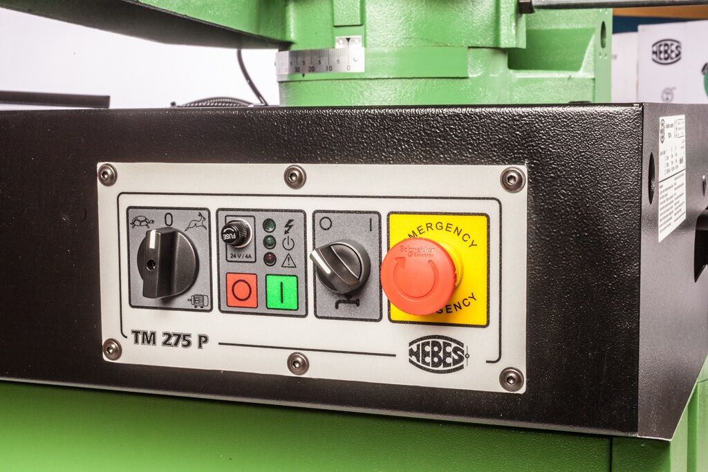 NEBES TM275 Professionelle industrielle Bandsägemaschine aus Gusseisen mit Induktionsmotor - Blattgröße 2450x27x0,90 mm