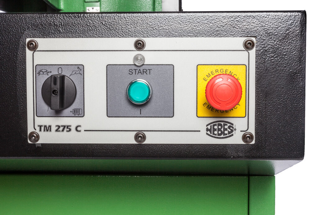NEBES Elettromeccanica TM 275 CD Professionelle Bandsägemaschine mit Induktionsmotor und hydraulischer Bremse - Blattgröße 2450x27x0,90 mm