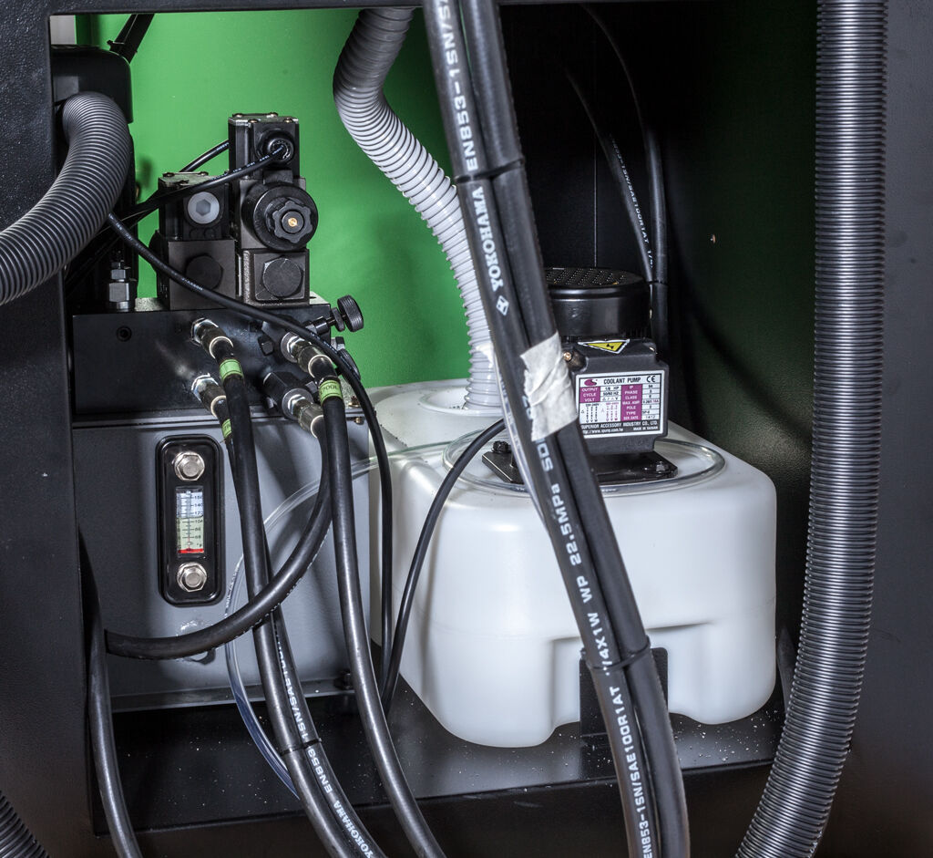 NEBES TM300 Professionell-Bandsaegemaschine mit Induktionsmotor 1200 W Drehstrom 400 V- Klinge 2965x27x0.9 mm
