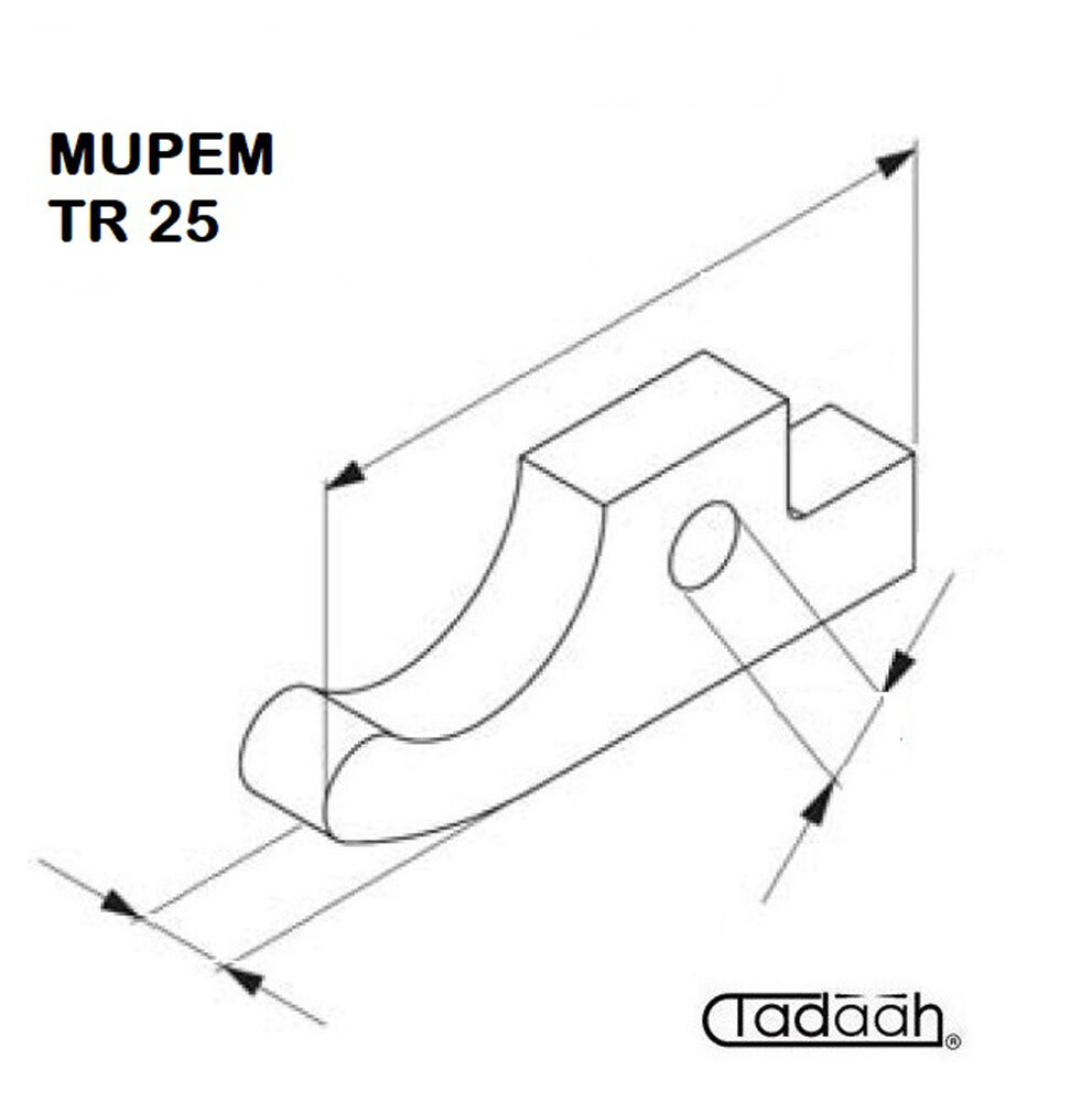 Nasello per tornio monomandrino MUPEM - TR 25