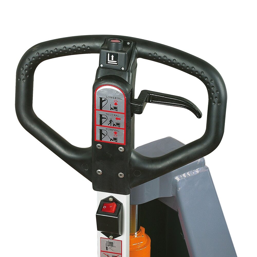UNICRAFT 6150104 Scissor lift pallet truck Model PHH 1003 with electro-hydraulic lifting device, lifting capacity 1t, forks length 1170 mm