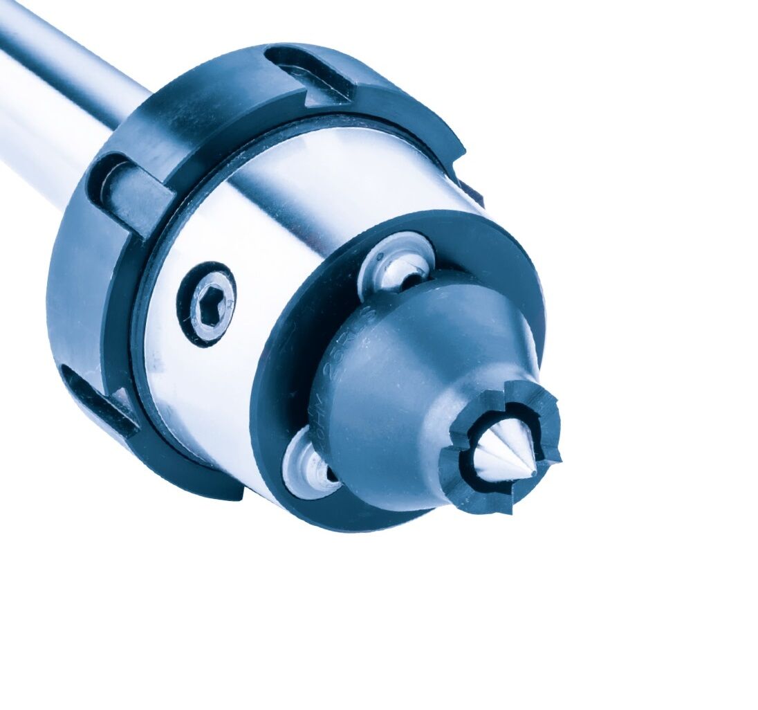 RÖHM Face Drivers CoAE for turning, supplied with discs diameter 12-32mm and centering drills diameter 6-16mm