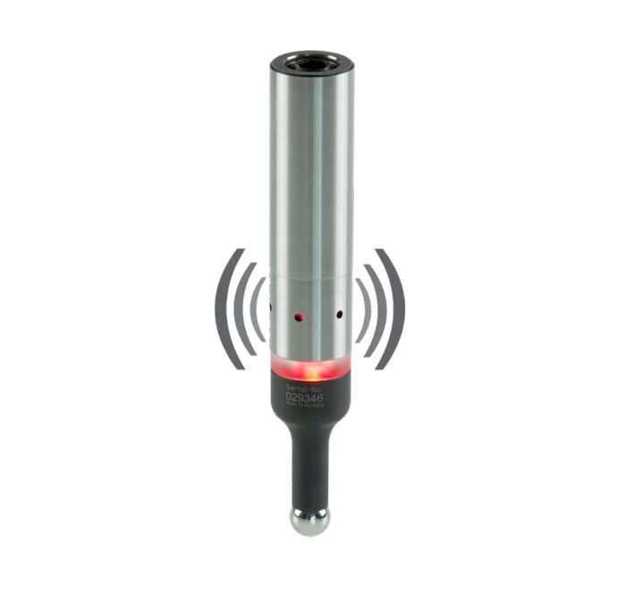 653.202 Edge finder optical & acoustic 2D version TSCHORN GMBH, shank diameter 20mm, Probing ball diameter 10mm, Probing accuracy <= 0.010 mm