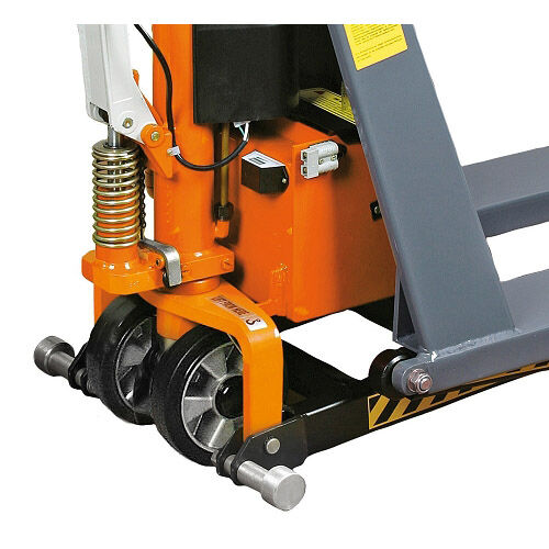 UNICRAFT 6150104 Scissor lift pallet truck Model PHH 1003 with electro-hydraulic lifting device, lifting capacity 1t, forks length 1170 mm
