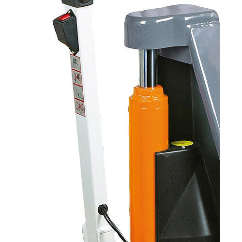 UNICRAFT 6150104 Scissor lift pallet truck Model PHH 1003 with electro-hydraulic lifting device, lifting capacity 1t, forks length 1170 mm