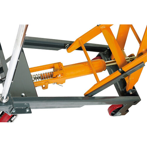 UNICRAFT 6150500 Lifting platform wheeled with hydraulic lifting device with 500 kg load capacity, Model FHT 500 - Max. platform height 900mm