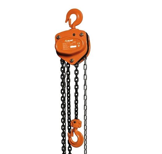 UNICRAFT 6171003 - Chain hoist, load capacity 3t, model K 3001- Lifting height 3m