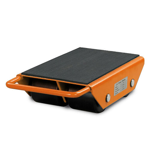 UNICRAFT 6193030 - Roller skids with 3t load capacity - Model TR 3 - Complete with 4 nylon rollers
