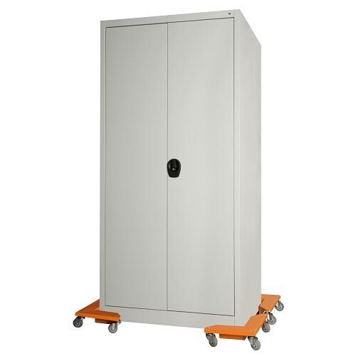 UNICRAFT 6197150 - Carrellino angolare in acciao per spostamenti con portata 150Kg - Modello ETR 4/150