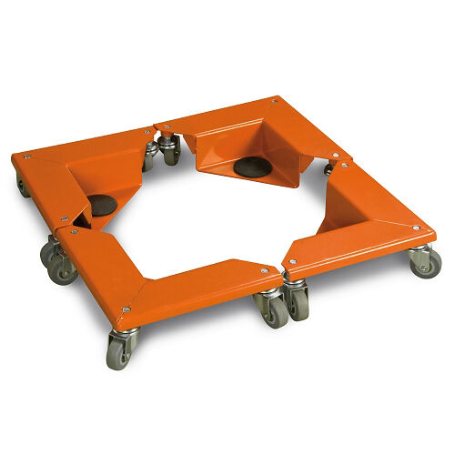 UNICRAFT 6197150 - Carrellino angolare in acciao per spostamenti con portata 150Kg - Modello ETR 4/150