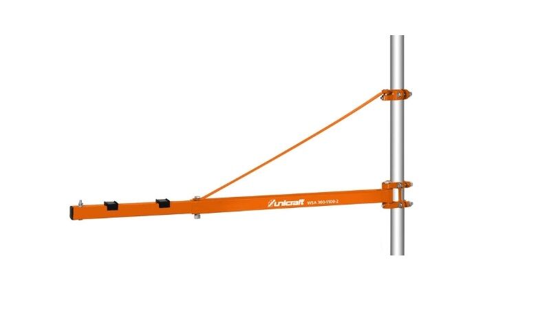 UNI6198605 - Supporto a bandiera modello WSA 300-1100-2 - Potenza sollevamento 300Kg