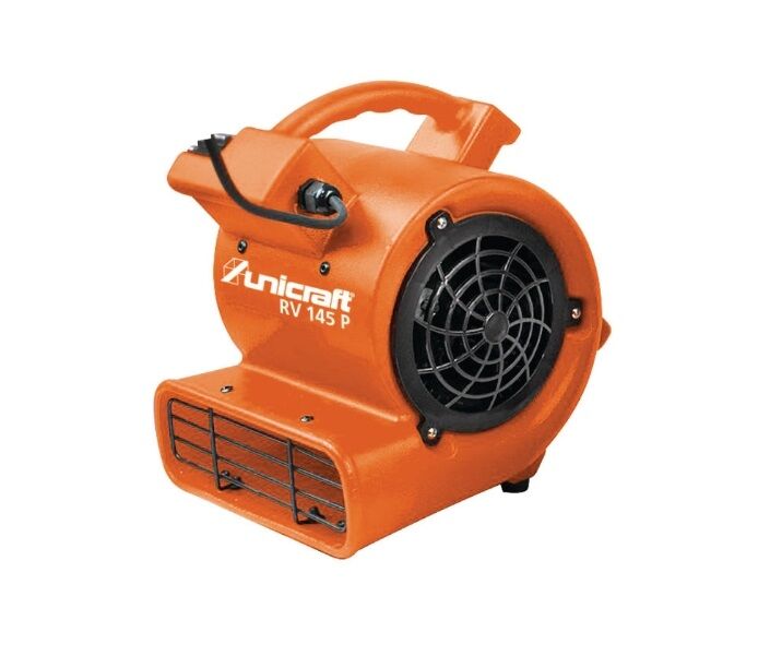 UNICRAFT 6262014 - Ventilatore centrifugo portatile per ricircolo dell'aria ed asciugatura vernici, volume d'aria max. 570 m³/h, modello RV 145 P