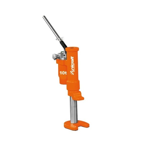 UNICRAFT 6190100 - Cric-martinetto idraulico per auto, portata 10 tonnellate, altezza di sollevamento 230mm - Modello HMH 10