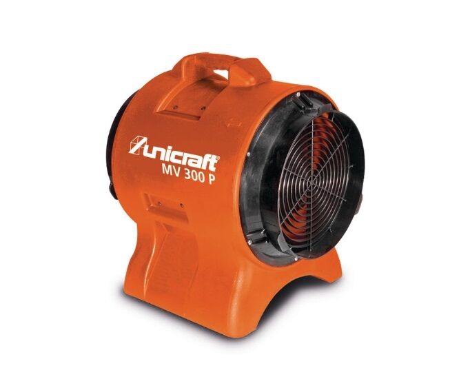 UNICRAFT 6261030 - Tragbarer Axialventilator mit großem Gebläse, Luftmenge 3230 m³/h, 750 W, Modell MV 300 P