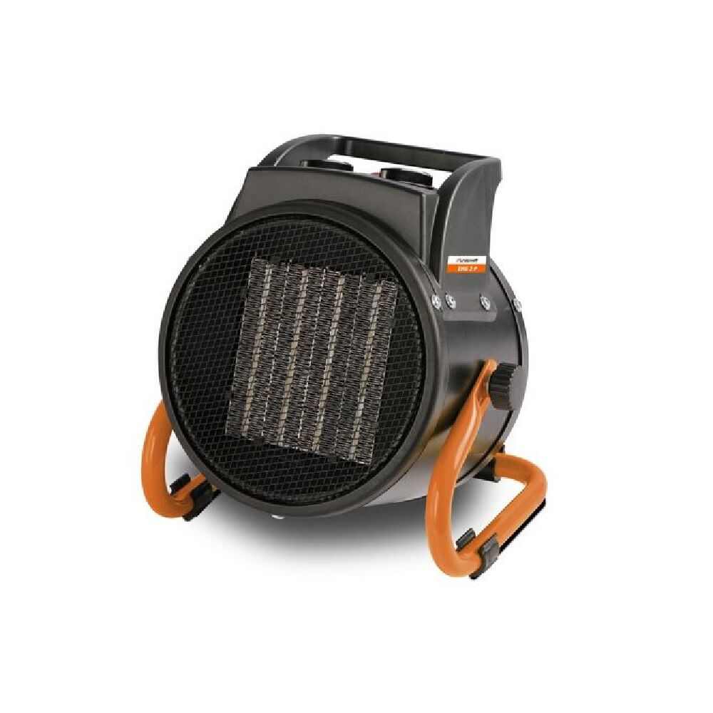 UNICRAFT 6510003 Generatore elettrico d'aria calda Modello EHG3P con potenza termica 3kW ideale per un riscaldamento rapido ed efficace a lungo termine