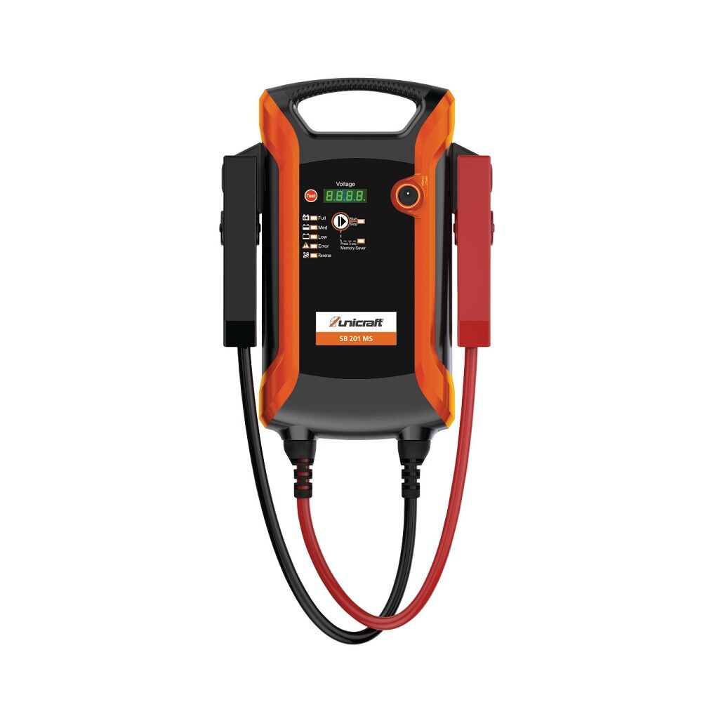 UNICRAFT UNI6850655 Avviatore professionale Modello SB 201 MS ultraleggero con batteria al litio integrata per batterie da 12 V