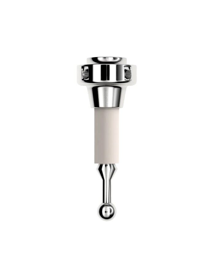 975.511 Standard probe 31mm long for Haff and Schneider centering devices, Sphere diameter Diam. 4mm, ceramic shank