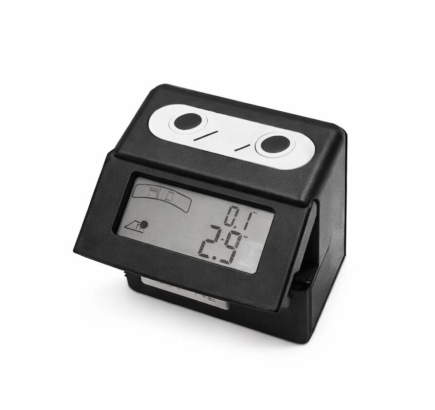 VOGEL 005.595 Mini livella digitale 0,1° a base magnetica permanente - Dimensioni 56x59x33mm - Campo di misura 4x90°