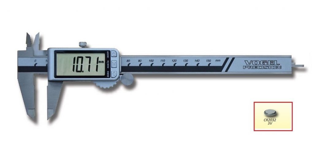 VOGEL 009.102 CALIBRO DIGITALE EXTRA 200X50X0.01 AST PVC