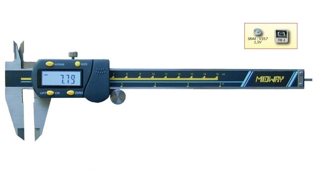VOGEL 009.182 Digitalschiebelehren ABS  200X45X0.01 