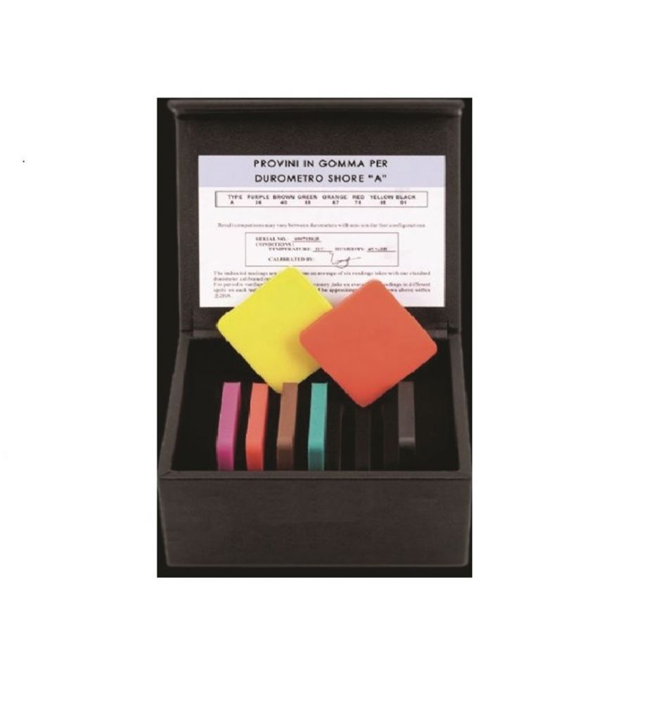 VG009-600 SERIES 7 SPECIMENS FOR SHORE "A" HARDNESS TESTERS WITH NOMINAL HARDNESSES 34-91