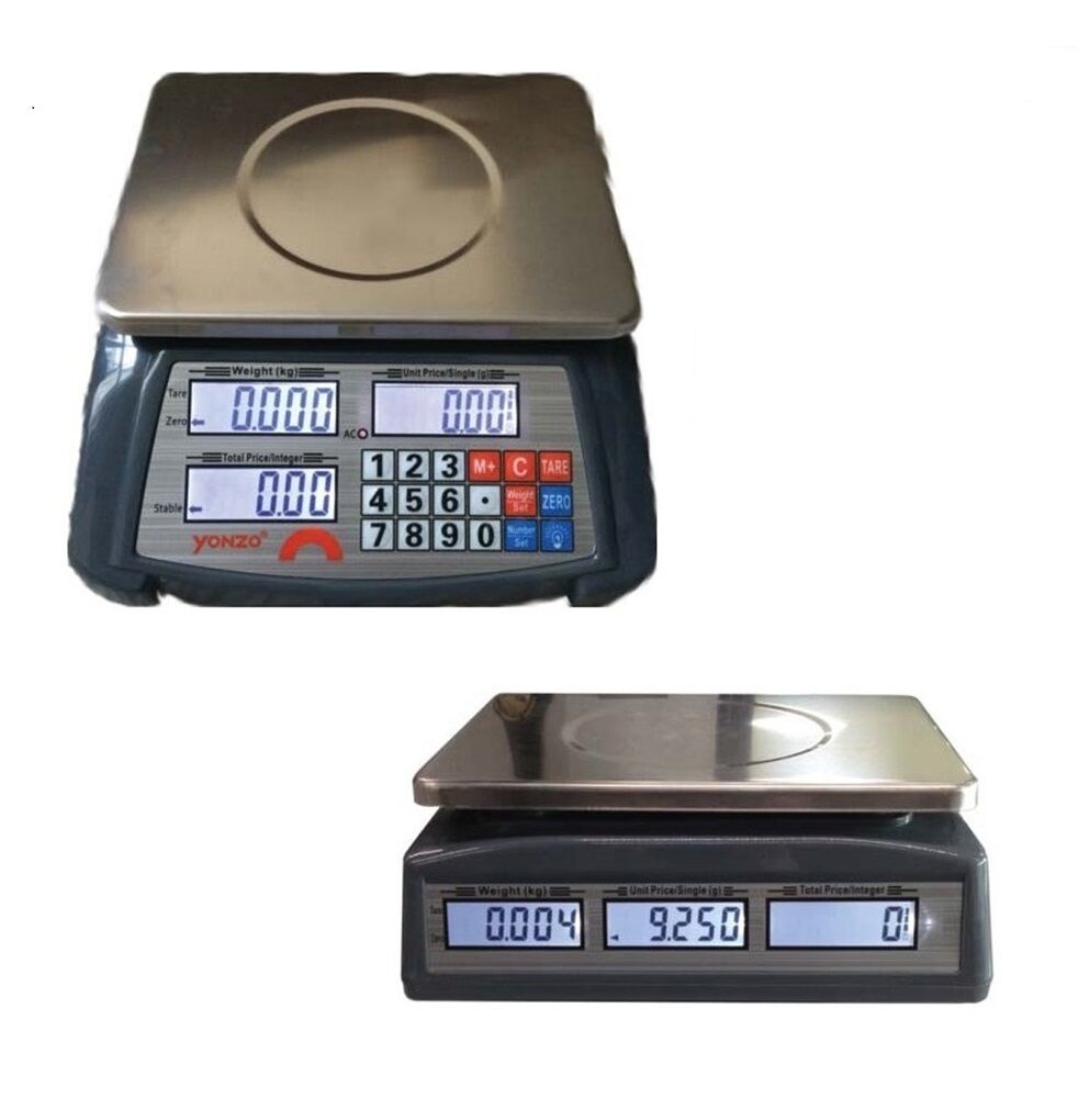 VG879-300 Bilancia contapezzi digitale con doppio LCD - Capacità 30Kg - Risoluzione 1.0gr
