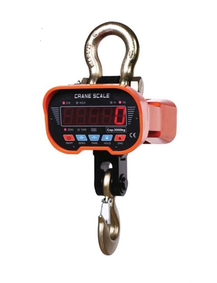 VG879-650 Crane scale with double display - Capacity 5000Kg - Resolution 2.000gr - Gross Weight 25Kg