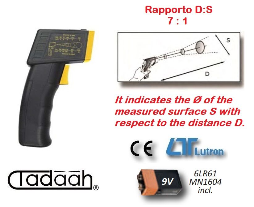 VG960-301 Infrarot-Thermometer -30/305°C mit Laser
